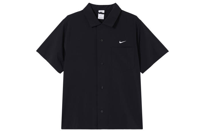 Nike Nike SB Shirts Unisex Black Lapel Moderate