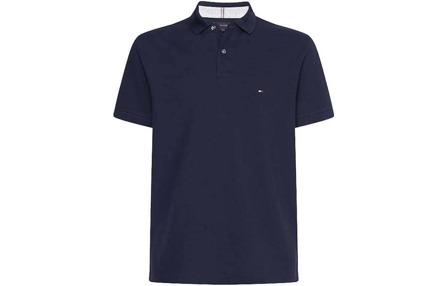 Tommy Hilfiger Polo Shirt Men's Navy Blue