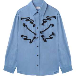 TOGA VIRILIS Toga Twill Shirt