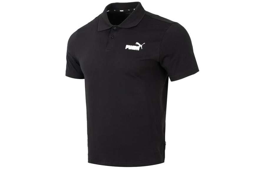 PUMA Garden Pique Polo Shirt Men's Black