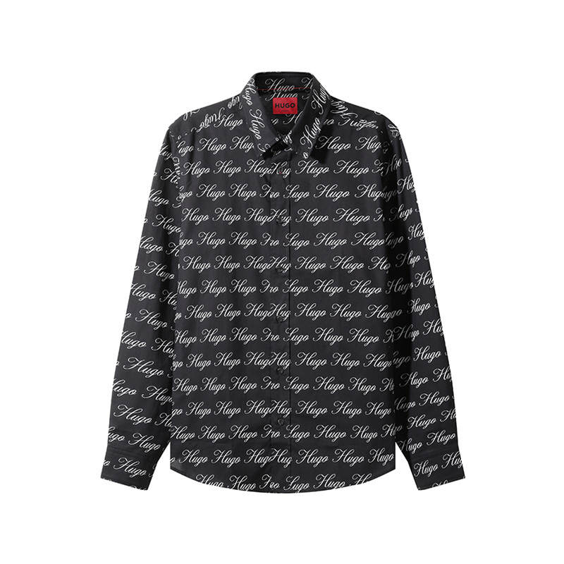 HUGO BOSS SS24 Shirt Men's Black