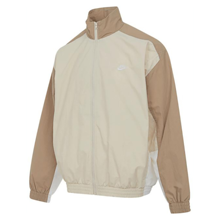 Nike Nike Jackets Men's Khaki Stand Collar Moderate Other