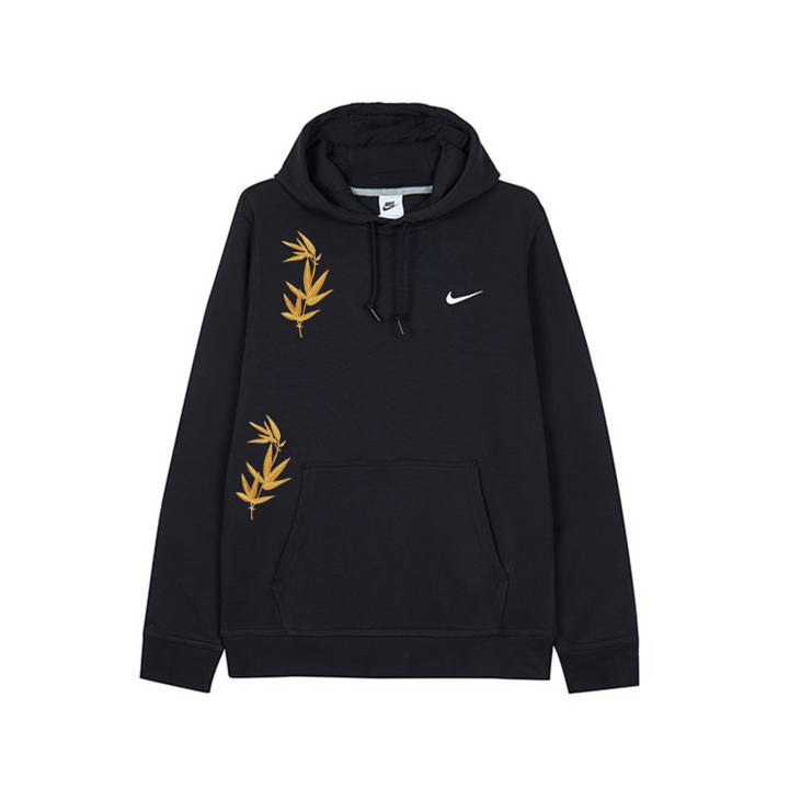 Nike Nike Sweatshirts Men's Black Hooded Moderate Regular