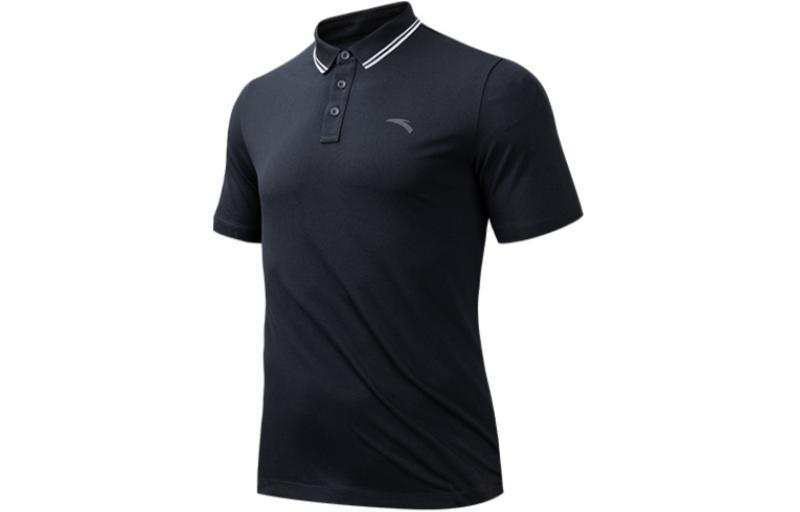 ANTA Anta Variety Training Collection Polo Shirt Men's Basic Black
