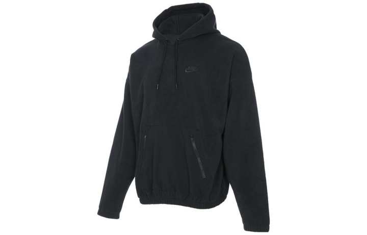 Nike Nike Sweatshirts Men's Black Hooded Moderate Regular