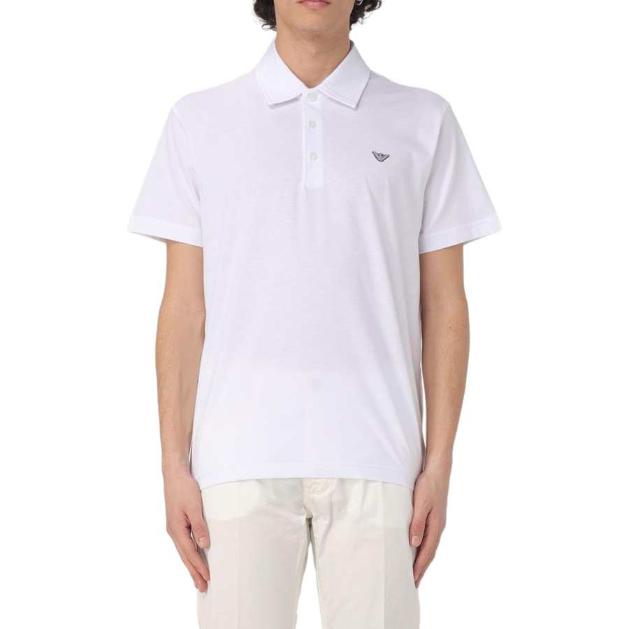 EMPORIO ARMANI Polo Shirt Men's White