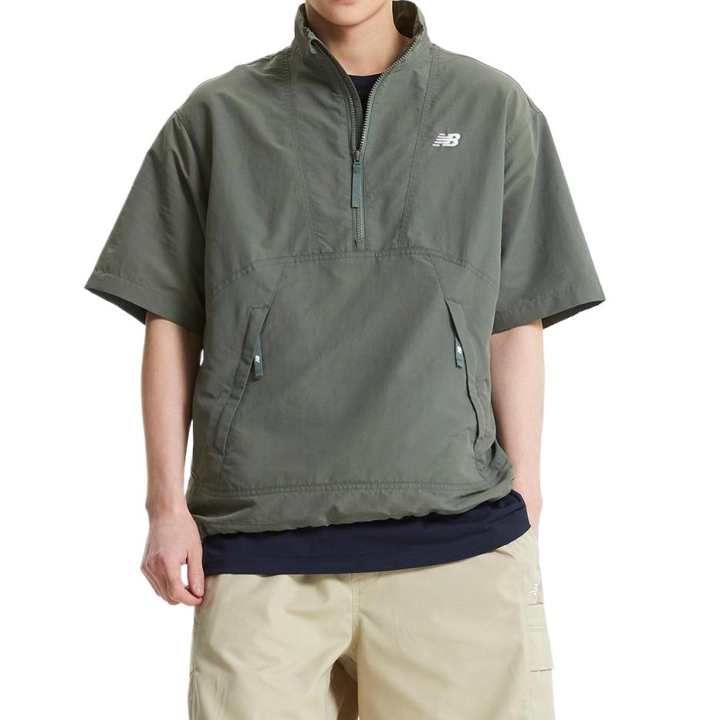 New Balance New Balance UNI HERITAGE Sweatshirt Men's Green 49