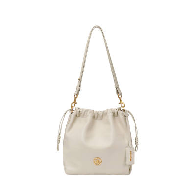 BAGTREE Vegetable Tanned Calfskin Bucket Bags Crossbody Bag, Shoulder Bag Small Size, Medium Size Women's Multicolor