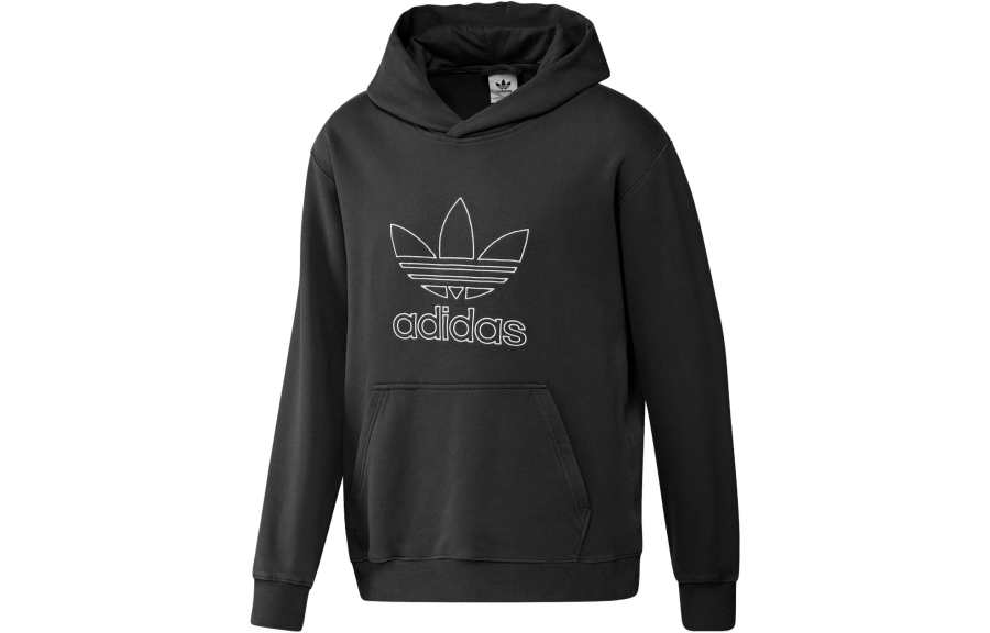 Adidas Originals ADICOLOR Outline Hoodie Sweatshirt Men's Black