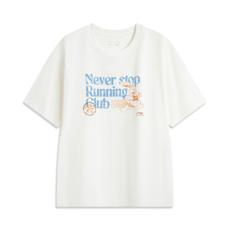 Li-Ning Li Ning Sports Life Collection T Shirt Men's Ivory/Image
