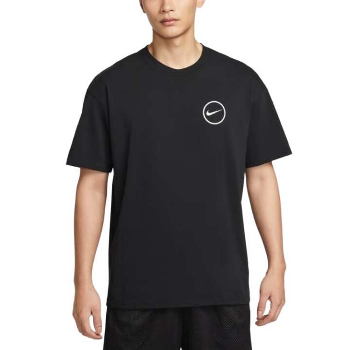 Nike Nike T Shirts Men's Black Crew Neck Moderate