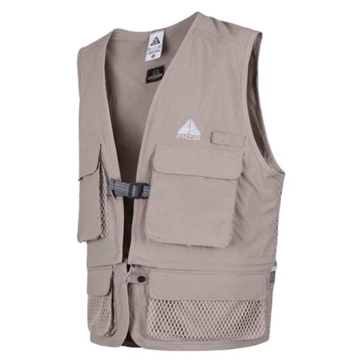 Nike Nike Vests Men's Gray Moderate