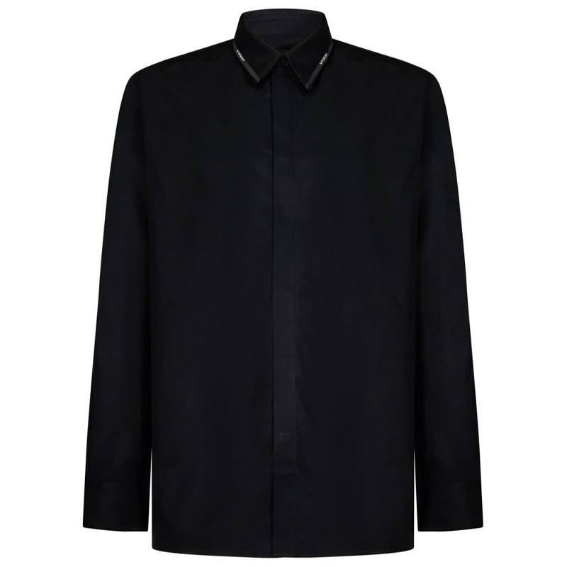 Givenchy Givenchy Logo Detailed Collared Shirt
