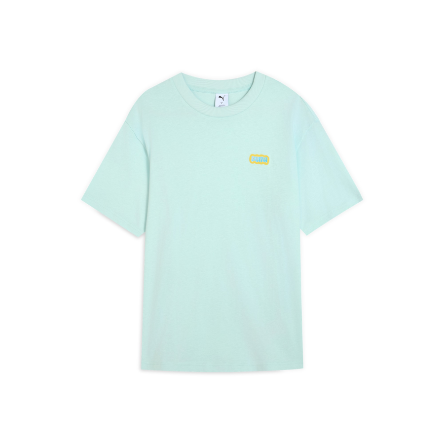 PUMA Graphic PT LOGO T Shirt Men's Blue 96