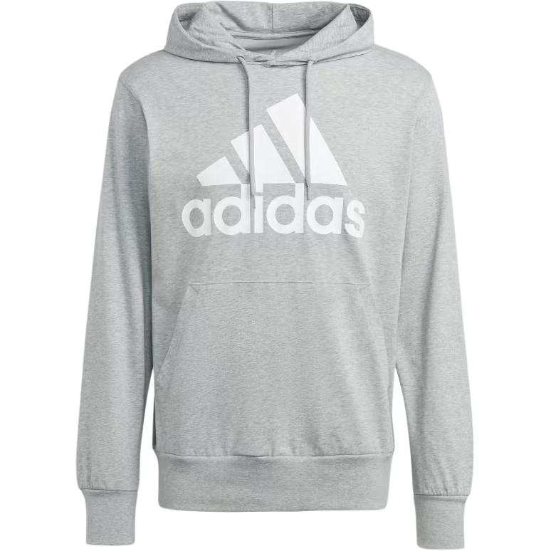 Adidas Adidas ESSENTIALS LOGO HOODIE Sweatshirt Men's Gray
