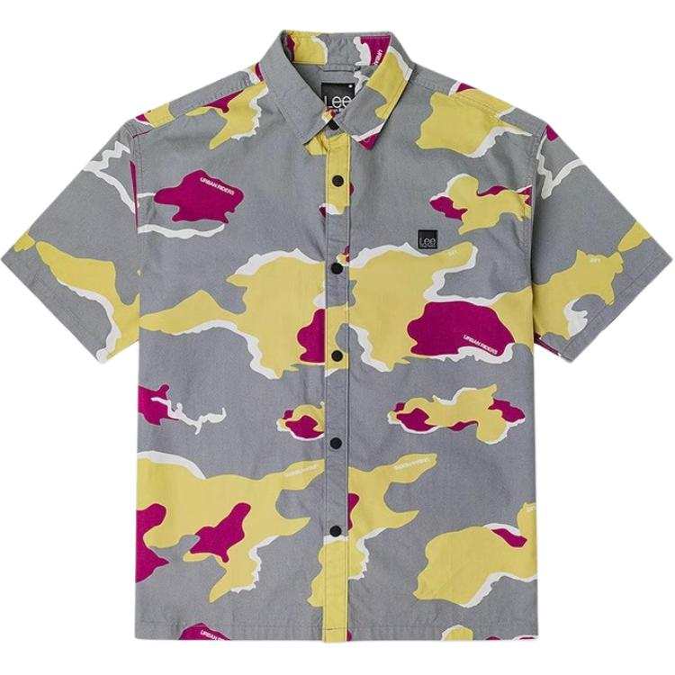Lee Lee Shirt Men's Camouflage Print