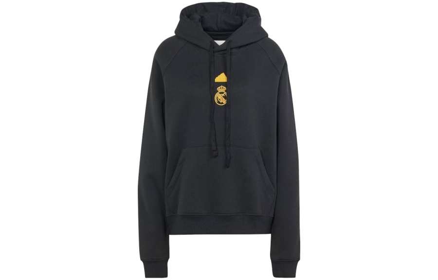 Adidas Adidas Sweatshirts Men's Black Hooded Moderate Regular