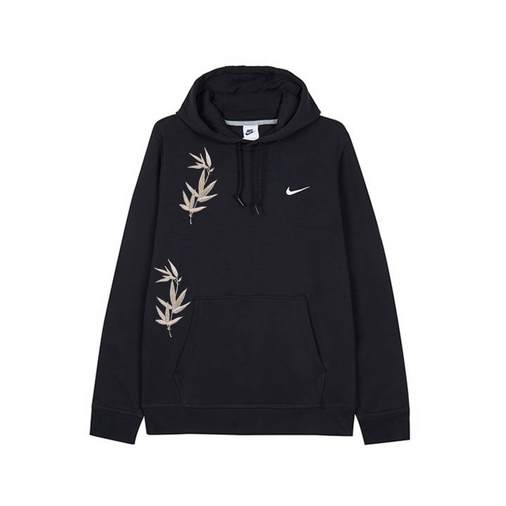 Nike Nike Sweatshirts Men's Black Hooded Moderate Regular