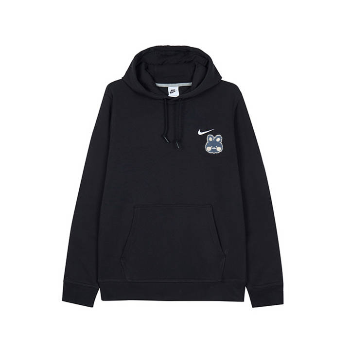 Nike Nike Sweatshirts Men's Black Hooded Moderate Regular