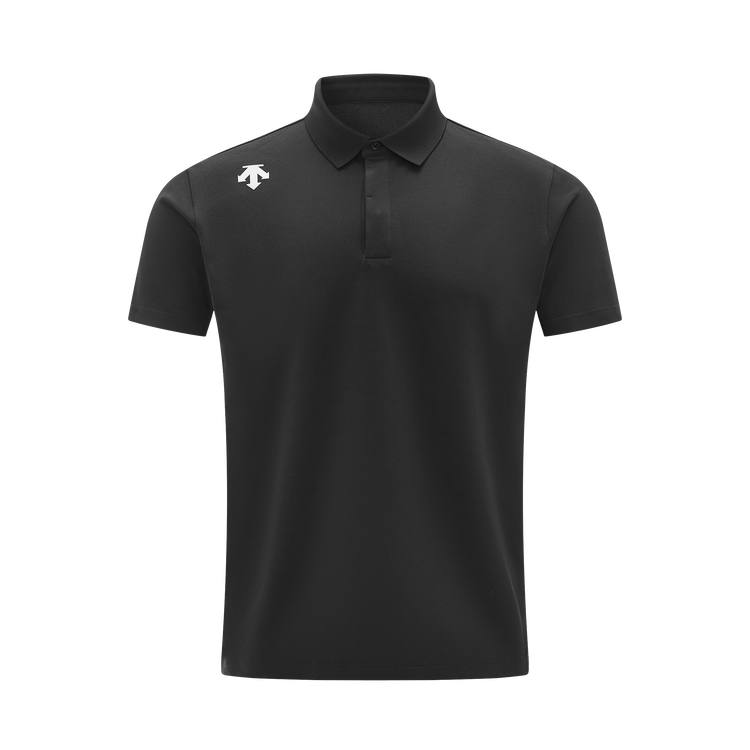 DESCENTE Training Polo Shirts Men's Polo Collar Moderate Straight Fit