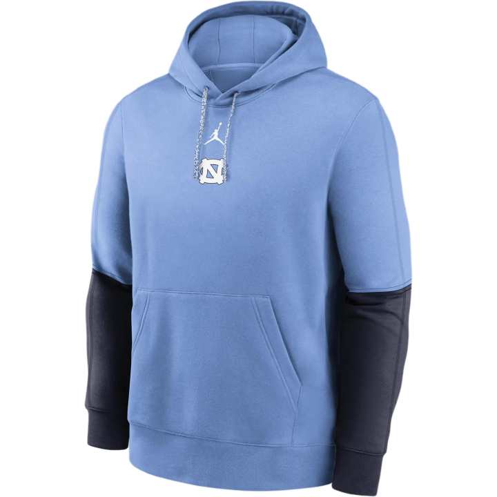 Jordan Jordan North Carolina Tar Heels Sideline Team Issue Club Men's Nike College Pullover Hoodie