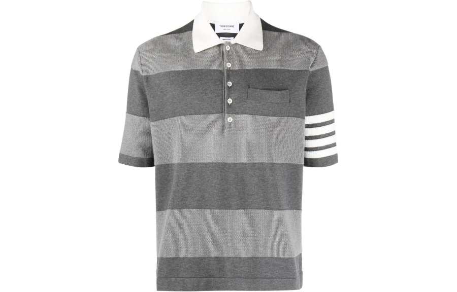 THOM BROWNE THOM BROWNE· Polo Shirt Men's Gray