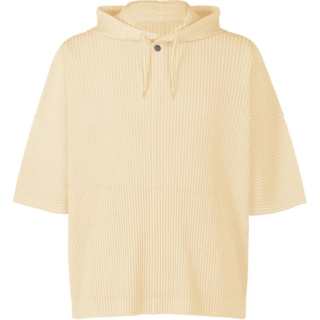 Homme Plissé Issey Miyake Mc June Plissé Hooded T shirt