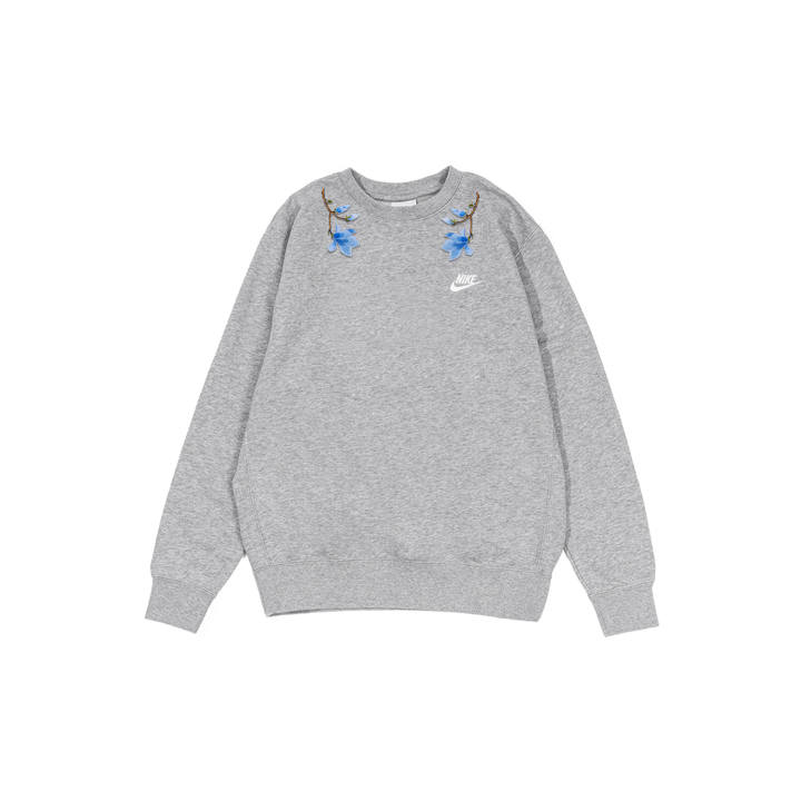 Nike Nike Sweatshirts Men's Gray Crew Neck Moderate Regular