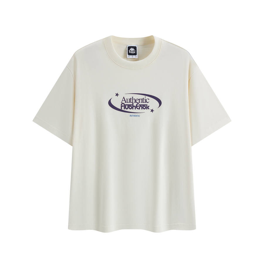 Kappa PLAYER T Shirts Unisex Crew Neck Moderate Straight Fit