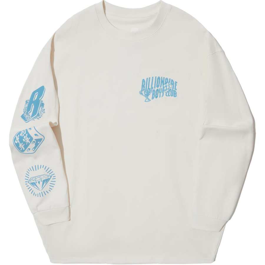 Li-Ning Li Ning x BILLIONAIRE BOYS CLUB Sweatshirt Men's Eggnog Gray