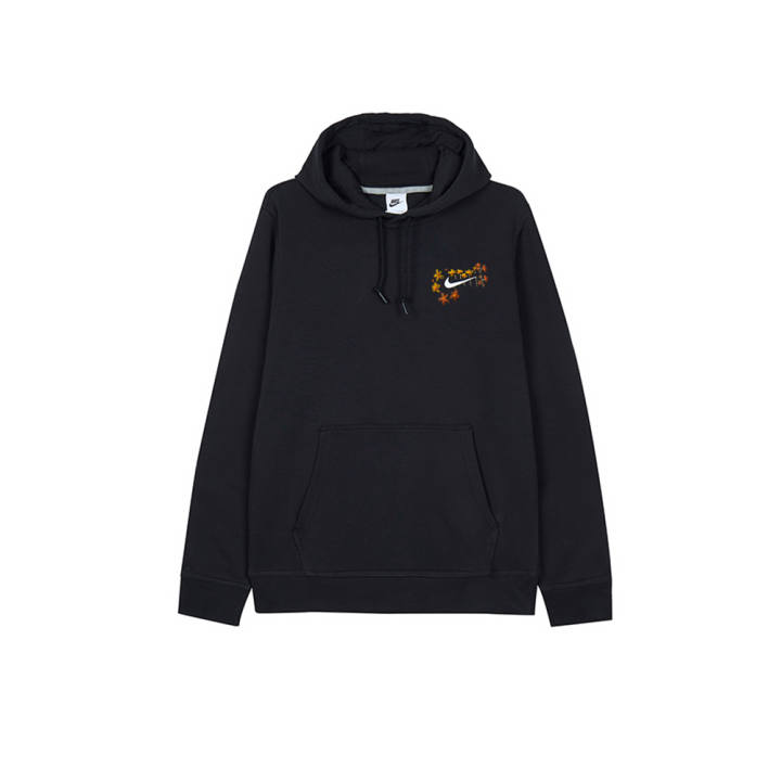 Nike Nike Sweatshirts Men's Black Hooded Moderate Regular