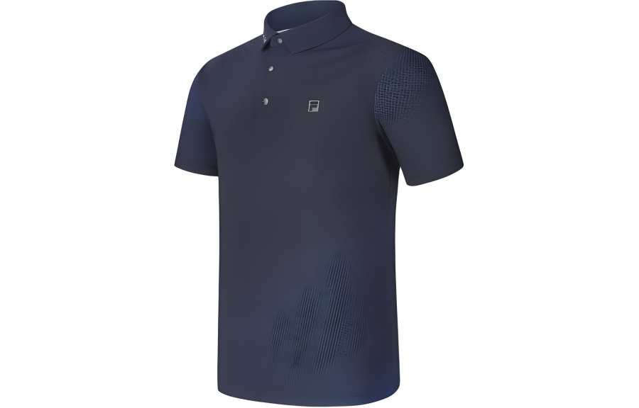 FILA Golf Polo Shirt Men's All Over Print 2