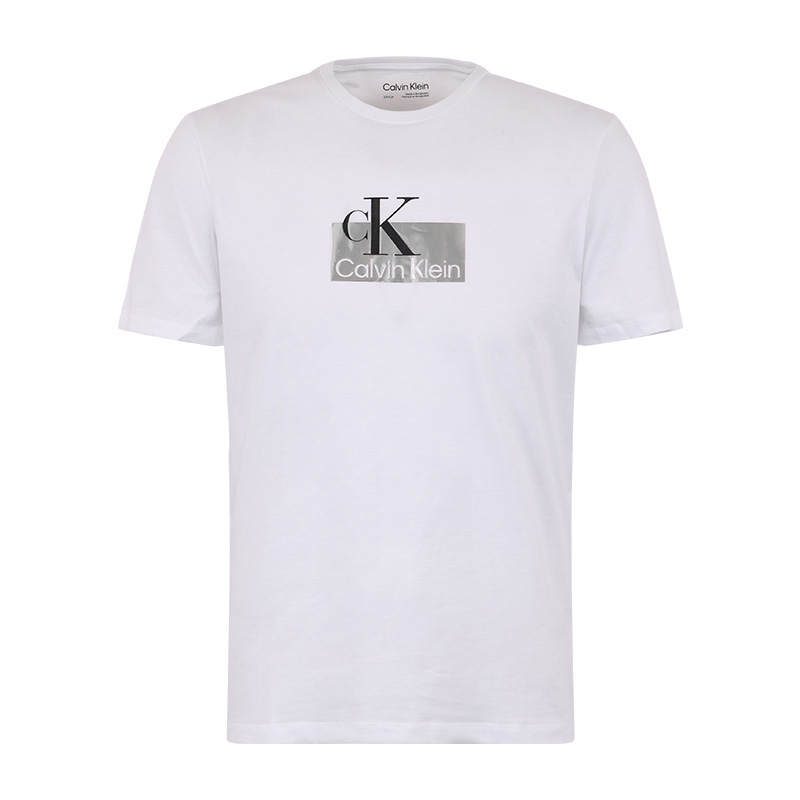 Calvin Klein T Shirts Men's Crew Neck Moderate Straight Fit