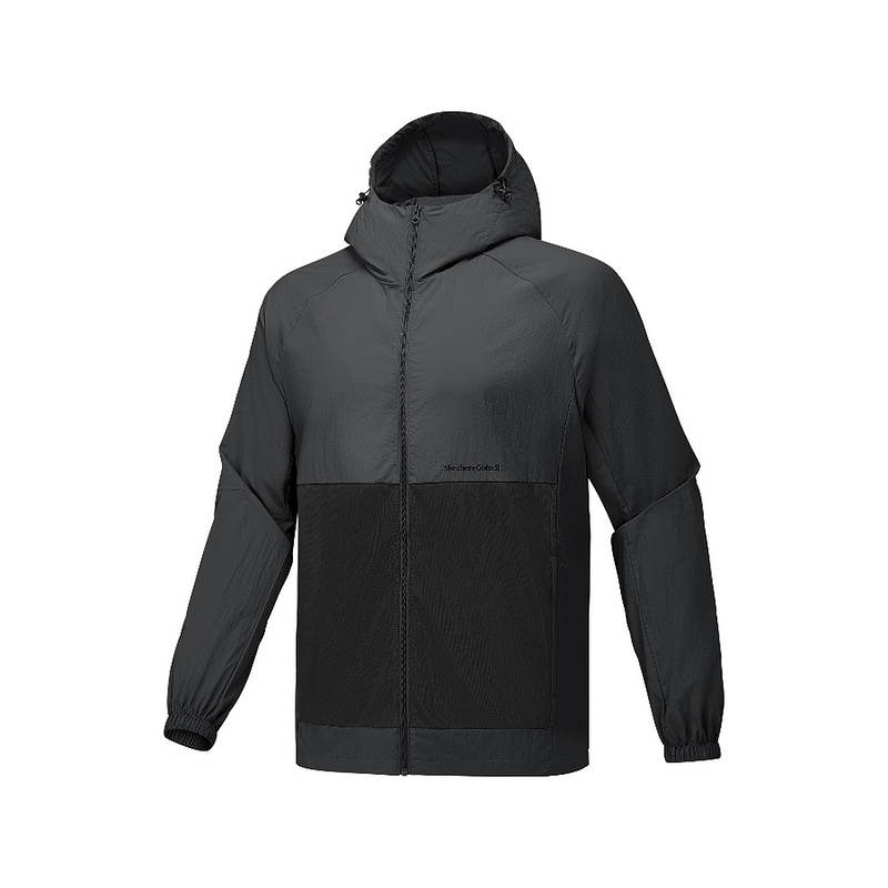 Skechers Wilderness Outdoor Collection Jacket Unisex Charcoal Dark Gray 053B