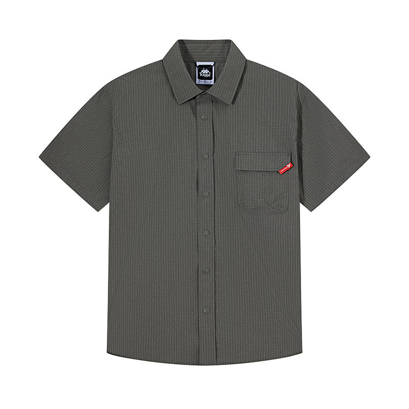 Kappa PLAYER Shirt Men's Camellia Sinensis Leaf Green