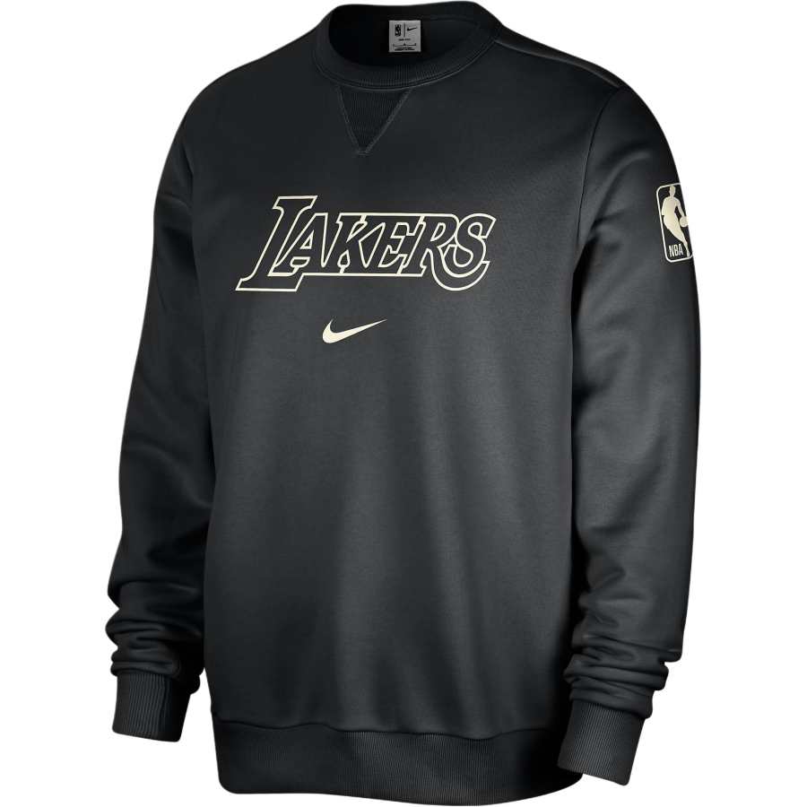 Nike Nike Los Angeles Lakers Standard Issue Men's Nike Dri FIT Nba Crew Neck Sweatshirt