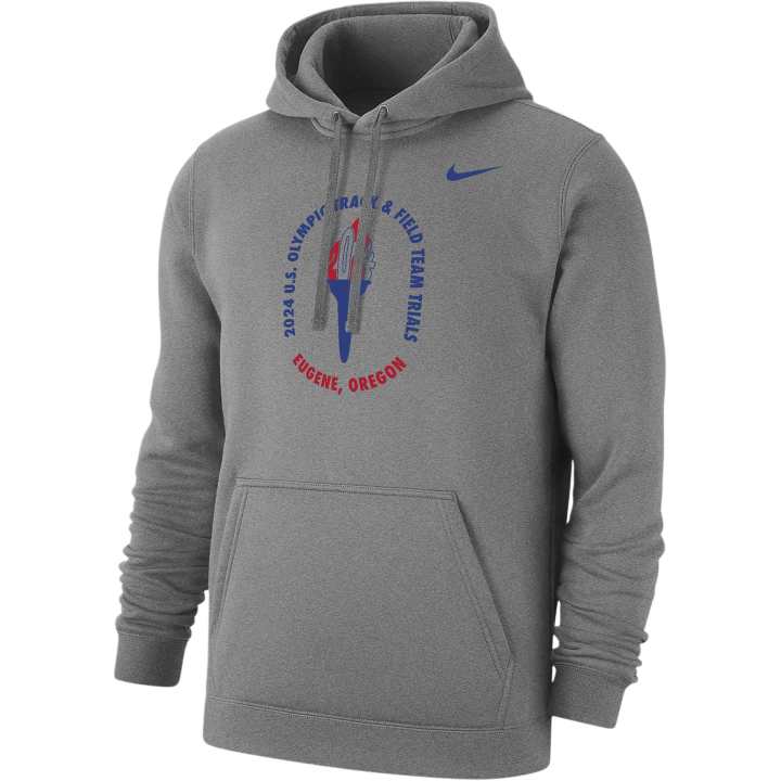 Nike Nike Usatf Club Fleece Men's Nike Running Pullover Hoodie