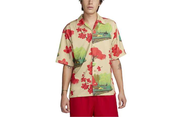 Nike Nike Shirts Men's Yellow Pointed Collar Moderate Other