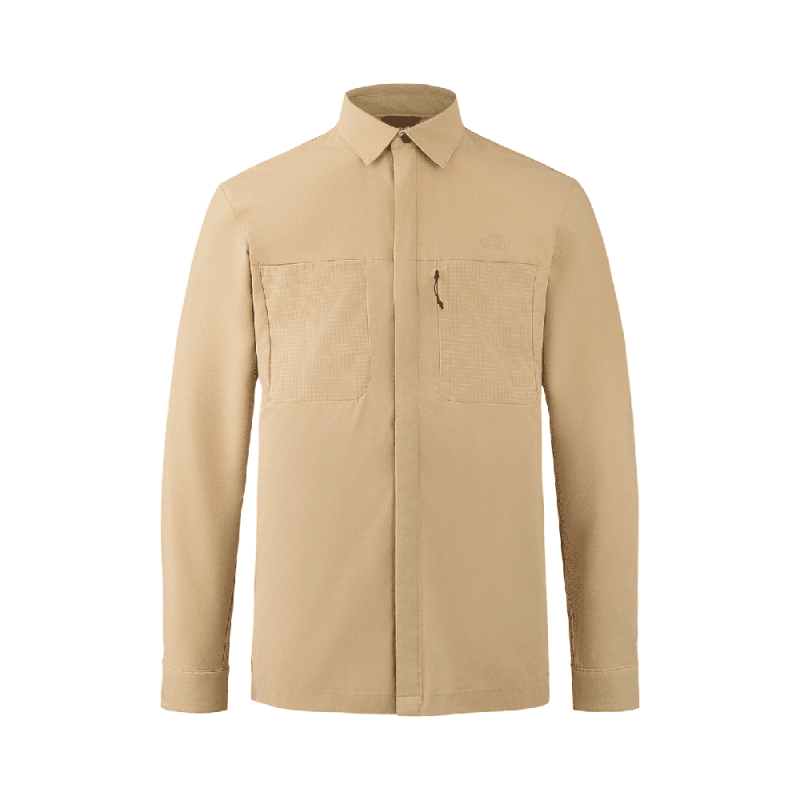 THE NORTH FACE LIGHTRANGE SS25 Shirt Men's Stone Tan