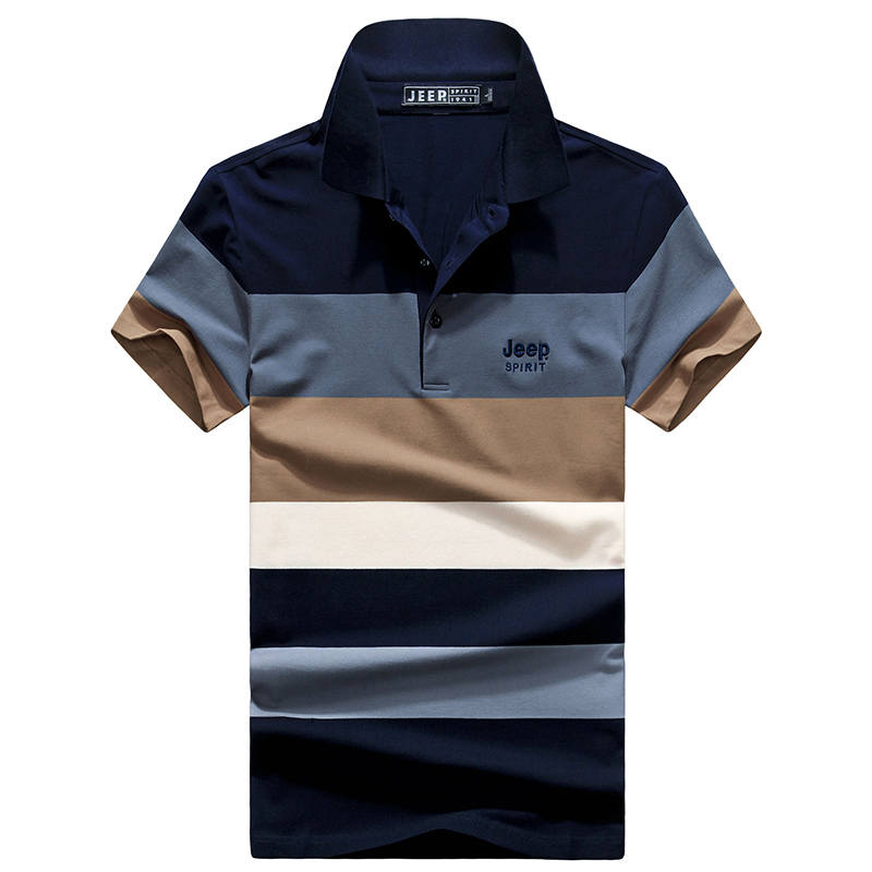 JEEP SPIRIT Polo Shirts Men's Polo Collar Moderate Other