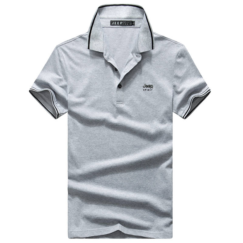 JEEP SPIRIT Polo Shirts Unisex Polo Collar Thin Straight Fit