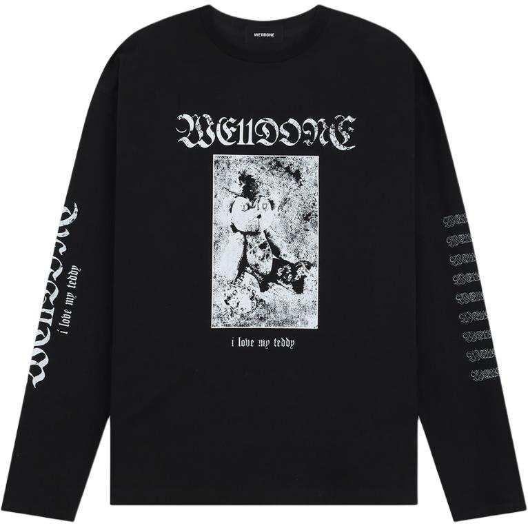WE11DONE WE11DONE Punk Teddy T shirt