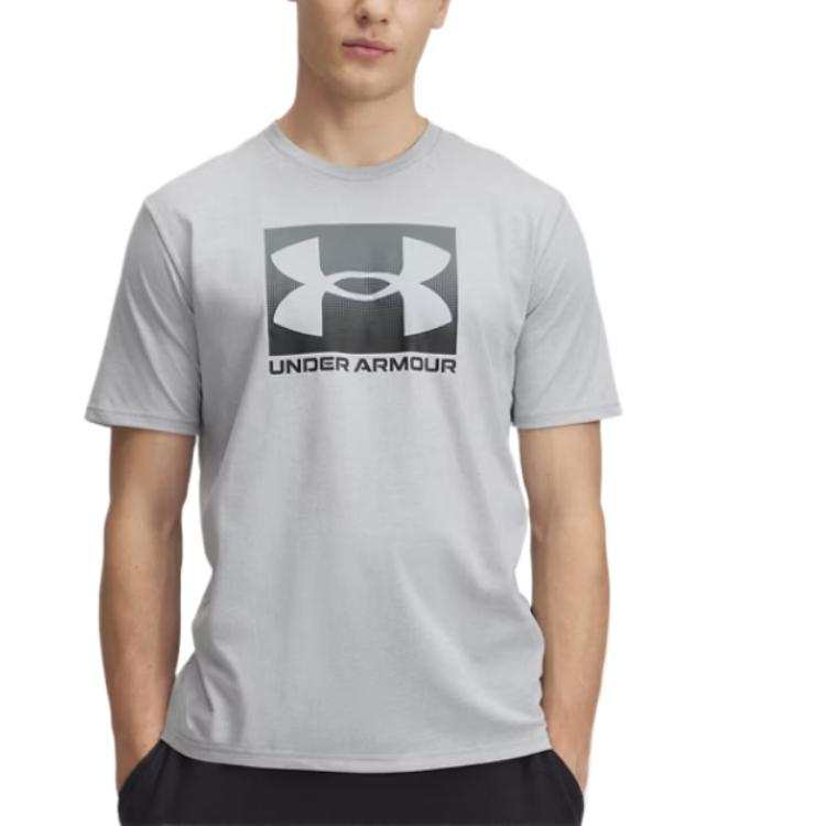 Under Armour Under Armour Boxed T Shirt Men's Gray
