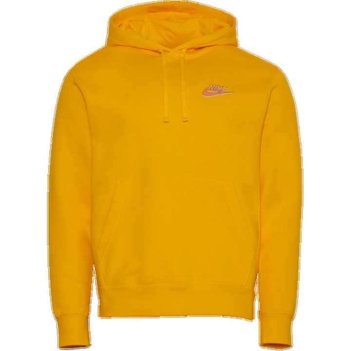 Nike Nike Sweatshirts Men's Yellow Hooded Moderate Regular