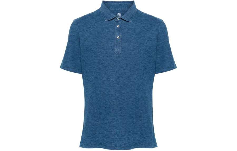 Brunello Cucinelli Short Sleeved Polo Shirt