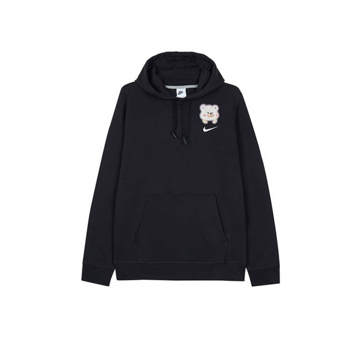 Nike Nike Sweatshirts Men's Black Hooded Moderate Regular