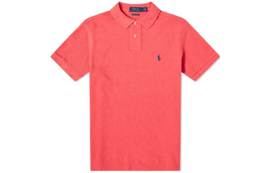 Polo Ralph Lauren Polo Shirt Custom Slim Fit Men's Red