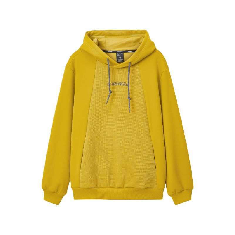 Skechers Wilderness Outdoor Collection Sweatshirt Unisex Mustard Yellow