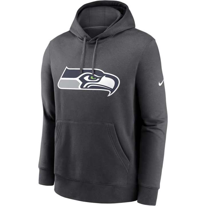 Nike Nike Seattle Seahawks Club Logo Men's Nike Nfl Pullover Hoodie