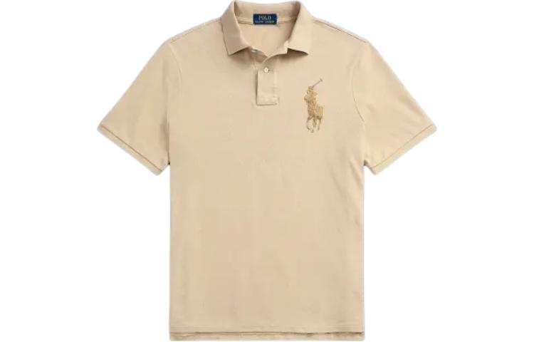 Polo Ralph Lauren Big Pony Polo Shirt Classic Version Men's Light Umber